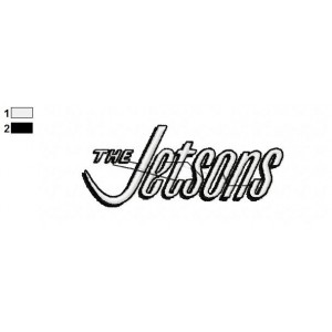 Jetsons Logo Embroidery Design